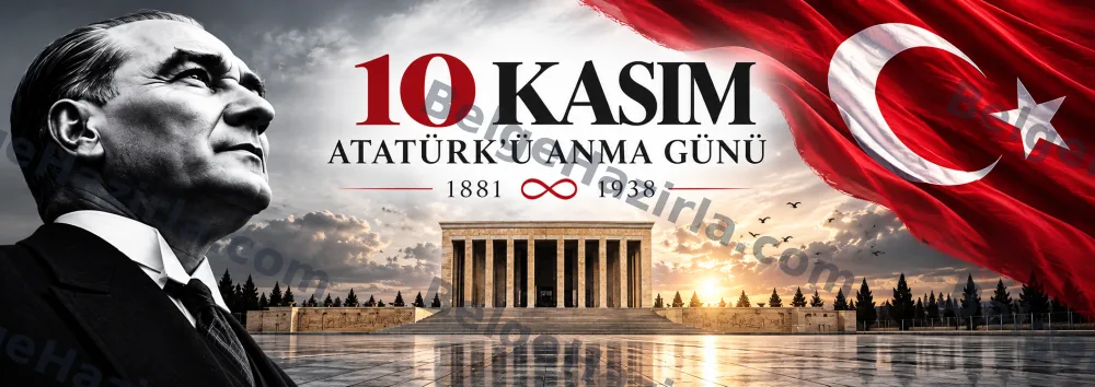 10 Kasım Anıtkabir ve Anma Töreni Pano Görselleri görseli 3