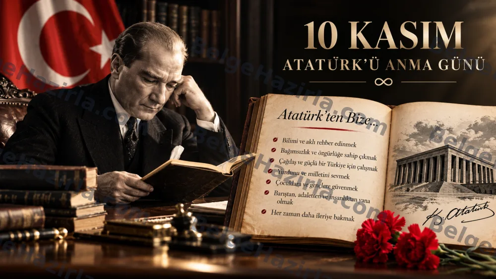 10 Kasım Atatürk’ü Anma Günü Alternatif Pano Posterleri görseli 5
