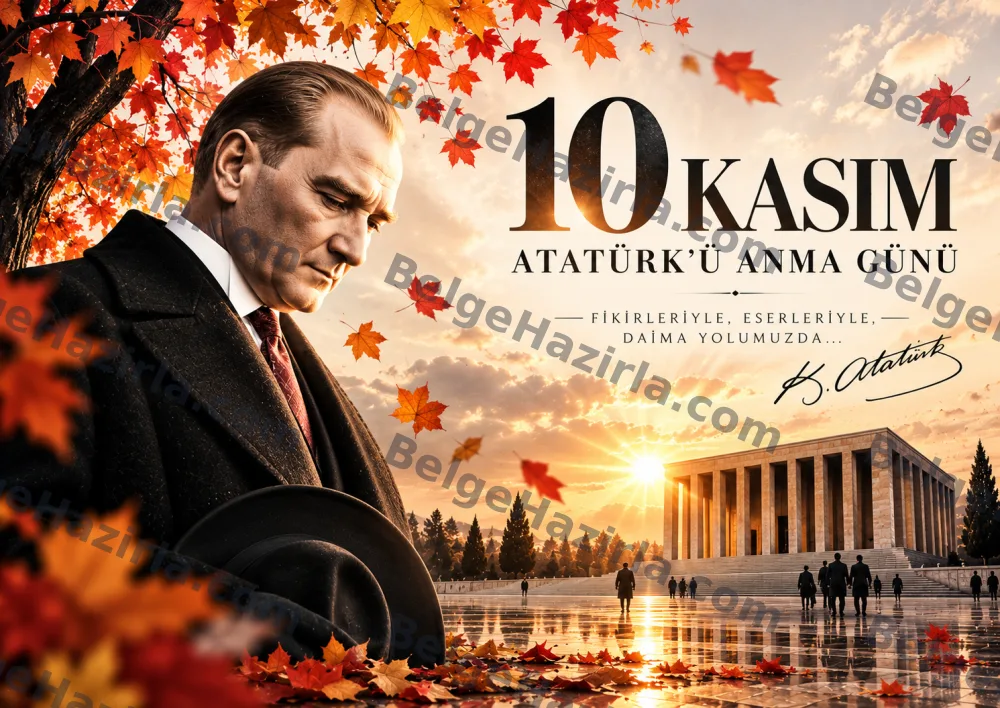 10 Kasım Atatürk’ü Anma Günü Alternatif Pano Posterleri görseli 8