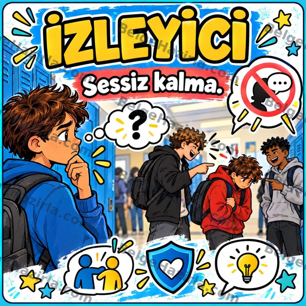 Akran Zorbalığı Rehberlik Panosu | Okullarda Farkındalık görseli 5