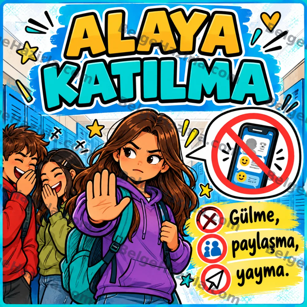 Akran Zorbalığı Rehberlik Panosu | Okullarda Farkındalık görseli 10