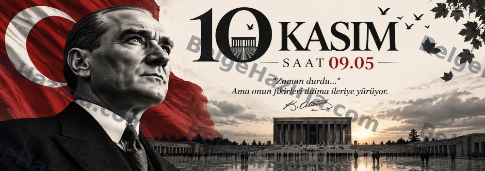 Atatürk’ün Fikirleri, Eserleri ve Mirası 10 Kasım Panosu görseli 2