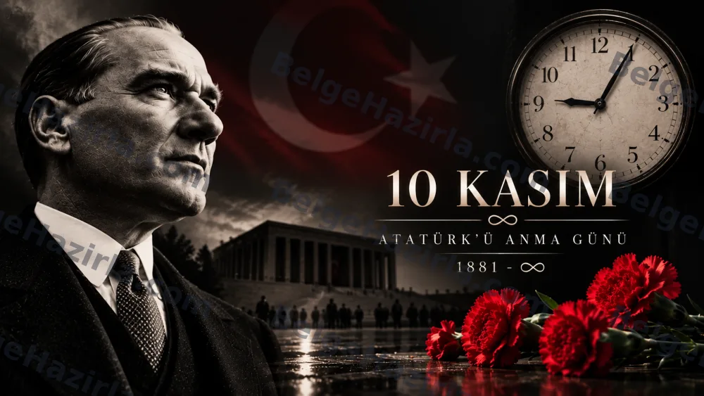 Atatürk’ün Fikirleri, Eserleri ve Mirası 10 Kasım Panosu görseli 6