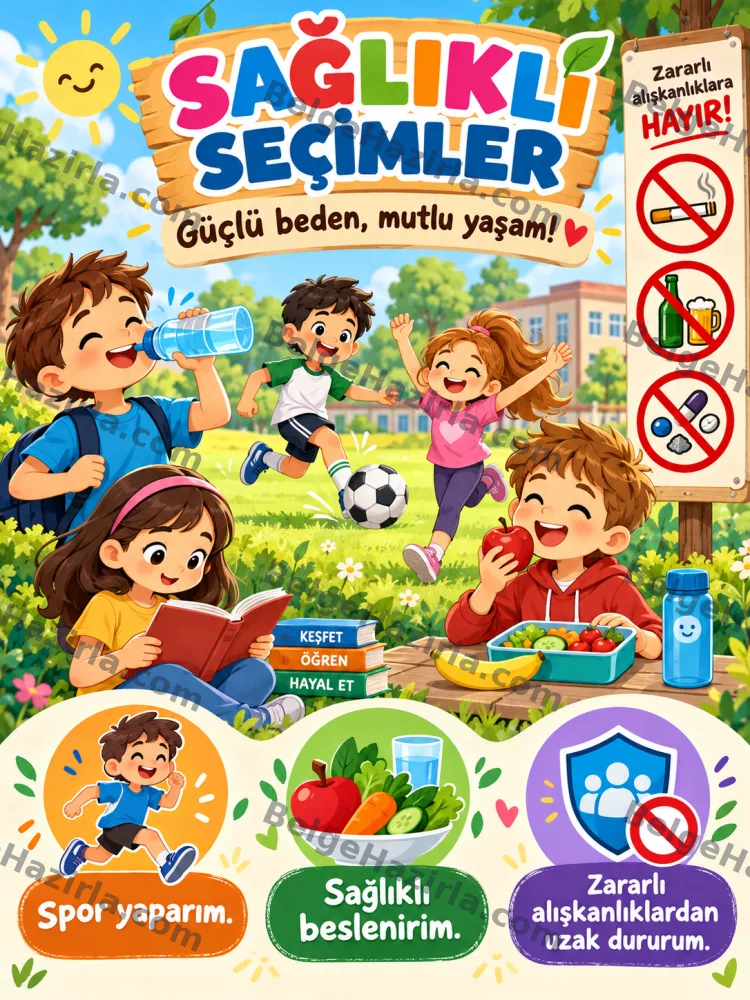 Bağımlılıkla Mücadele Rehberlik Panosu | İlkokul, Ortaokul ve Lise görseli 2