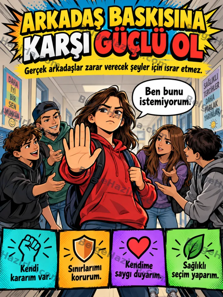 Bağımlılıkla Mücadele Rehberlik Panosu | İlkokul, Ortaokul ve Lise görseli 7