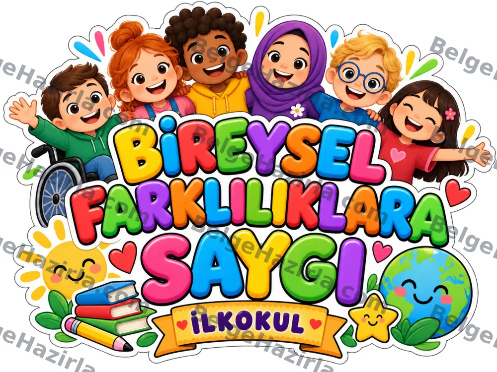 Bireysel Farklılıklara Saygı Rehberlik Panosu | İlkokul, Ortaokul ve Lise görseli 1