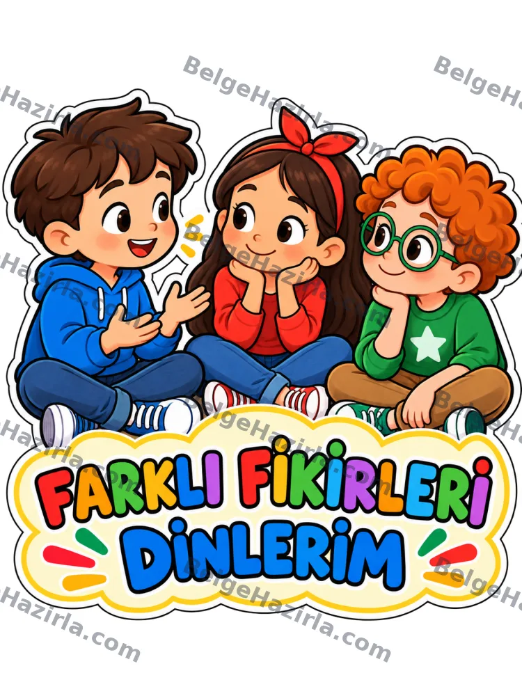 Bireysel Farklılıklara Saygı Rehberlik Panosu | İlkokul, Ortaokul ve Lise görseli 3