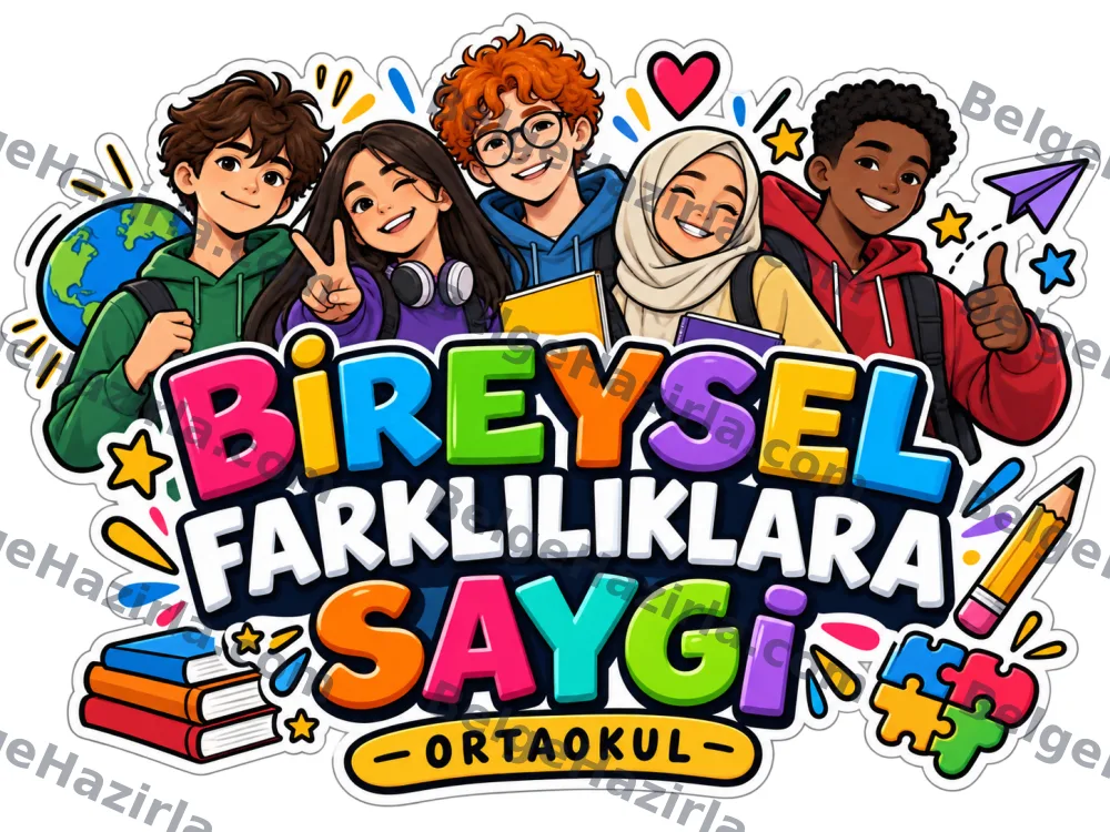 Bireysel Farklılıklara Saygı Rehberlik Panosu | İlkokul, Ortaokul ve Lise görseli 6