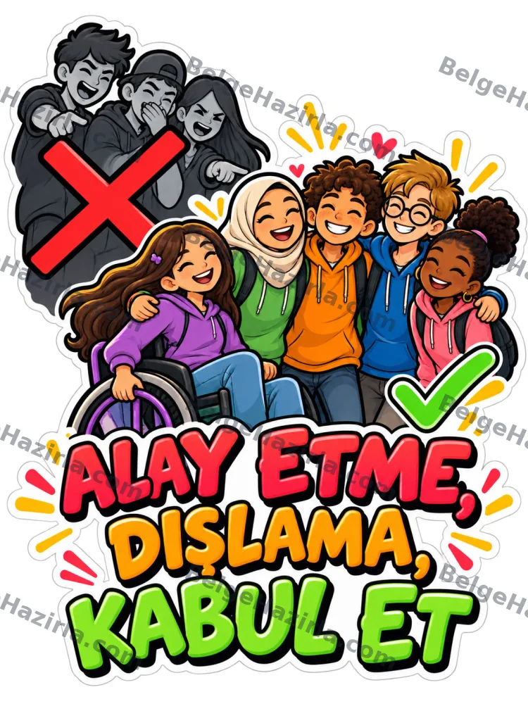 Bireysel Farklılıklara Saygı Rehberlik Panosu | İlkokul, Ortaokul ve Lise görseli 9