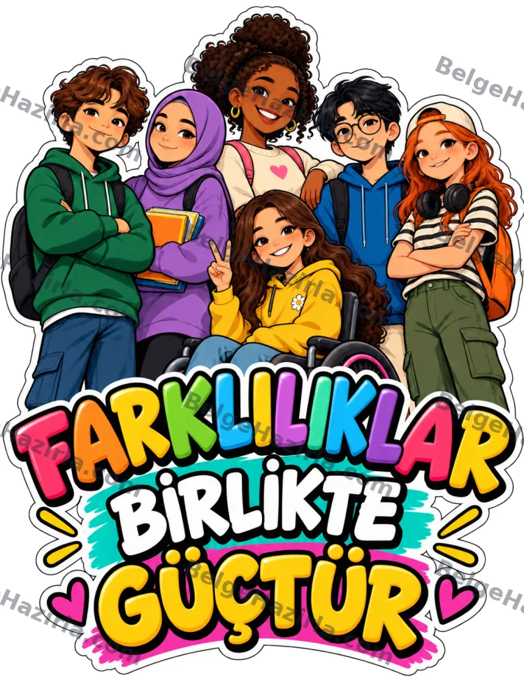 Bireysel Farklılıklara Saygı Rehberlik Panosu | İlkokul, Ortaokul ve Lise görseli 10