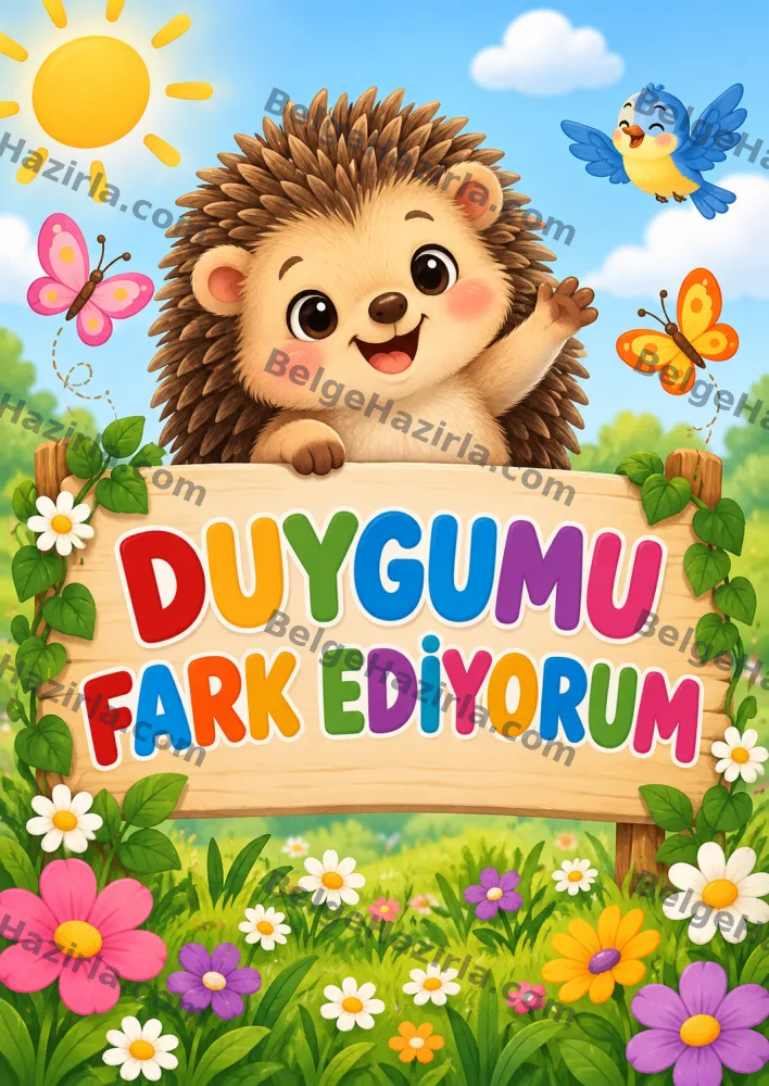 Duygu Farkındalığı Panosu | Anaokulu Rehberlik görseli 1