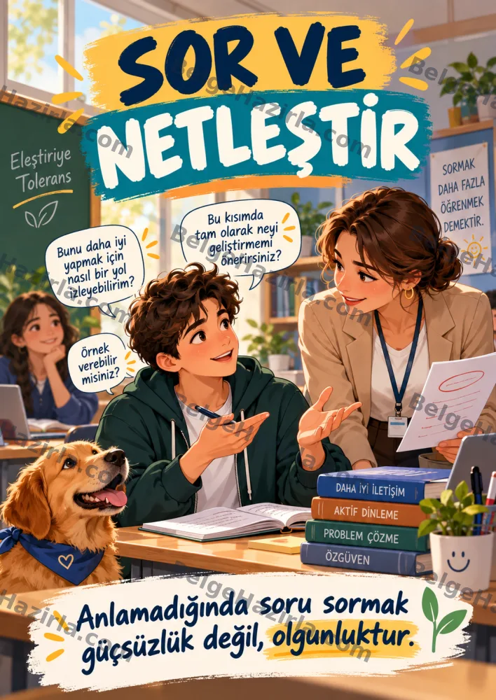 Eleştiriye Tolerans Panosu | Lise Rehberlik görseli 5