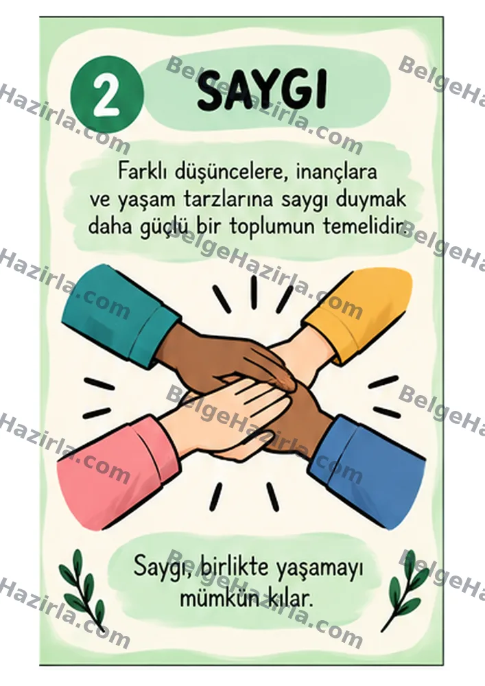 Etik Davranış Panosu | Ortaokul ve Lise Rehberlik görseli 3