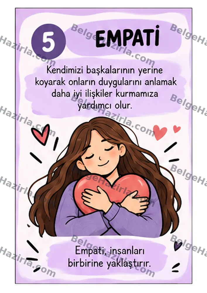 Etik Davranış Panosu | Ortaokul ve Lise Rehberlik görseli 6