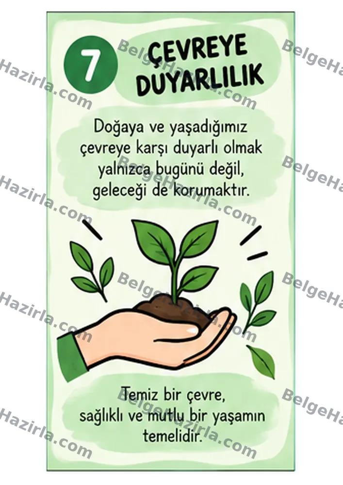 Etik Davranış Panosu | Ortaokul ve Lise Rehberlik görseli 8