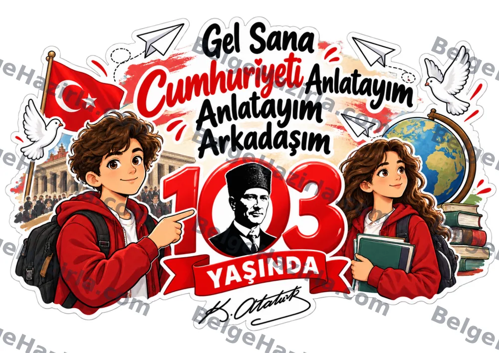 Gel Sana Cumhuriyeti Anlatayım Arkadaşım – 2. Pano | Ortaokul görseli 1