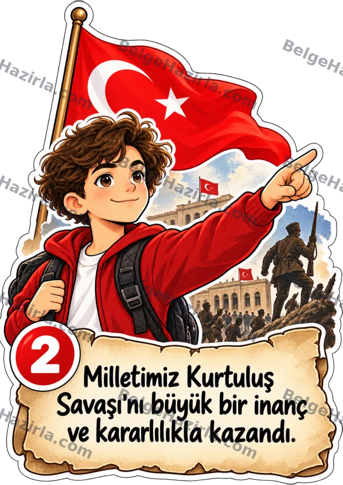 Gel Sana Cumhuriyeti Anlatayım Arkadaşım – 2. Pano | Ortaokul görseli 3