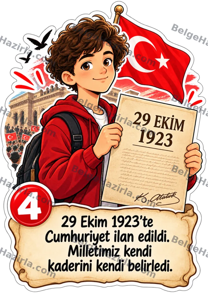 Gel Sana Cumhuriyeti Anlatayım Arkadaşım – 2. Pano | Ortaokul görseli 5