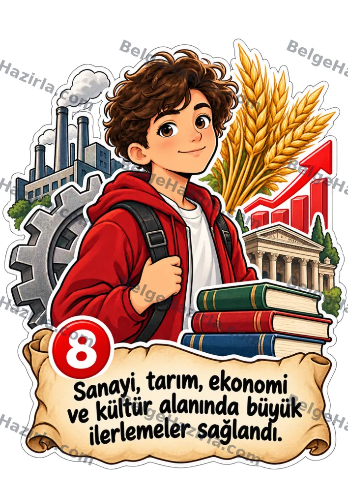 Gel Sana Cumhuriyeti Anlatayım Arkadaşım – 2. Pano | Ortaokul görseli 9