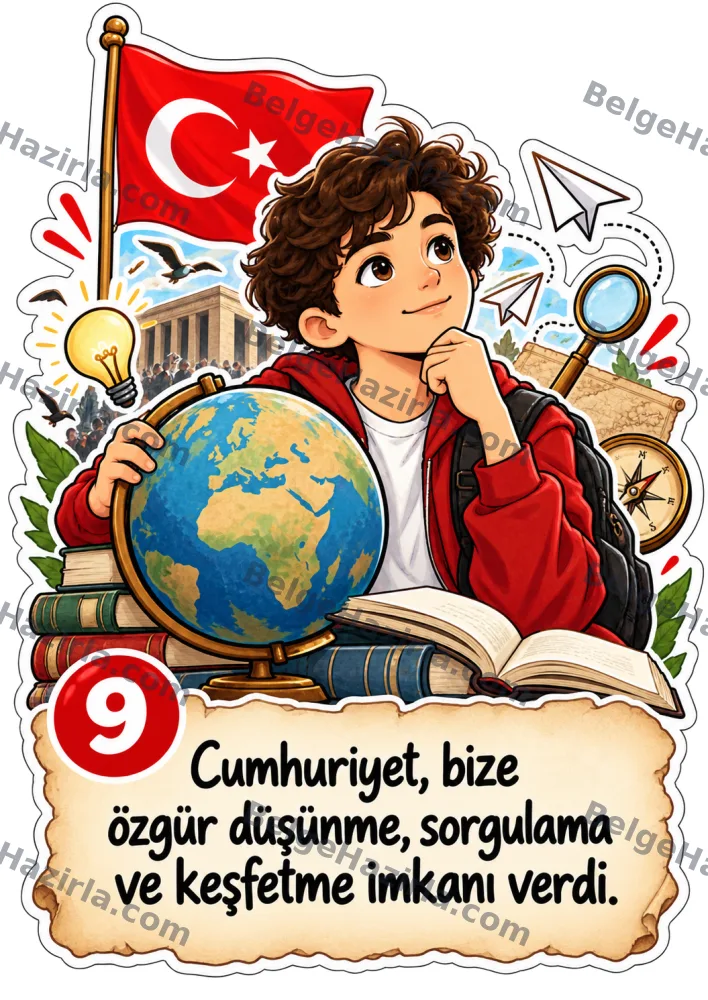 Gel Sana Cumhuriyeti Anlatayım Arkadaşım – 2. Pano | Ortaokul görseli 10