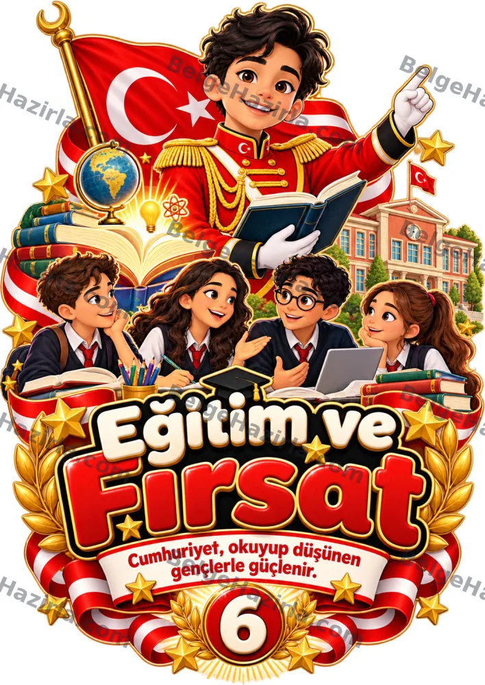 Gel Sana Cumhuriyeti Anlatayım Arkadaşım Panosu | Ortaokul görseli 6