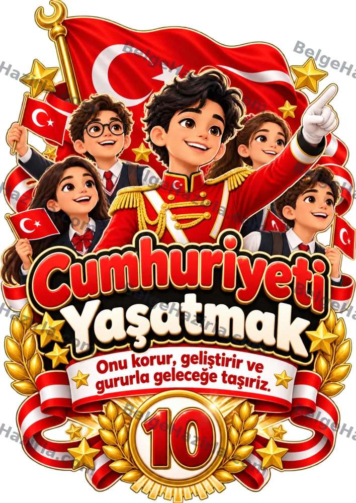Gel Sana Cumhuriyeti Anlatayım Arkadaşım Panosu | Ortaokul görseli 10