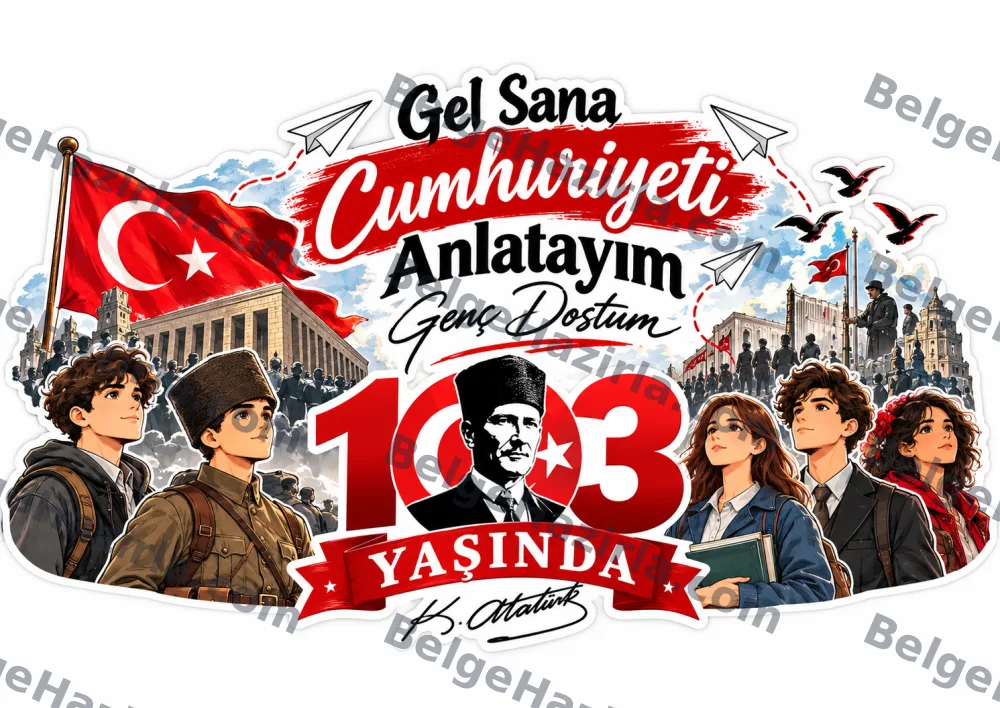 Gel Sana Cumhuriyeti Anlatayım Genç Dostum – 2. Pano | Lise görseli 1