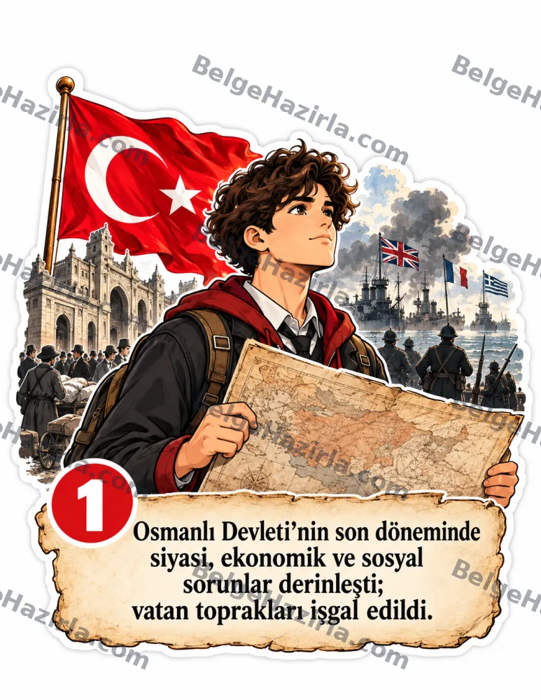 Gel Sana Cumhuriyeti Anlatayım Genç Dostum – 2. Pano | Lise görseli 2