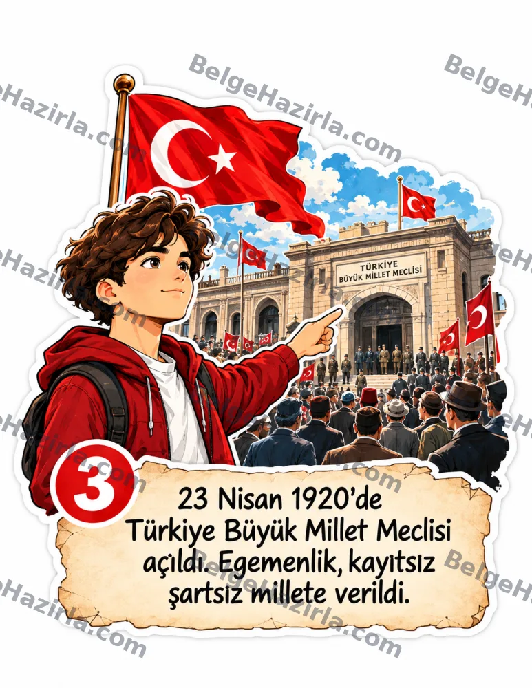 Gel Sana Cumhuriyeti Anlatayım Genç Dostum – 2. Pano | Lise görseli 4