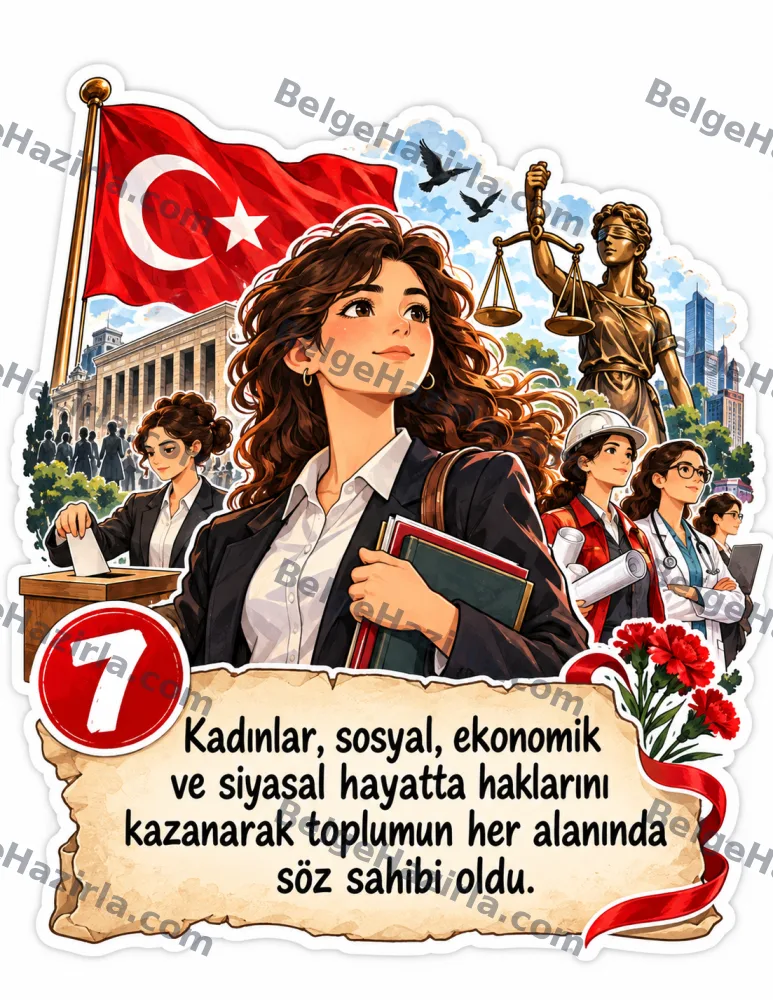 Gel Sana Cumhuriyeti Anlatayım Genç Dostum – 2. Pano | Lise görseli 8