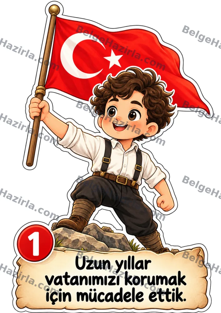 Gel Sana Cumhuriyeti Anlatayım Panosu | İlkokul görseli 2