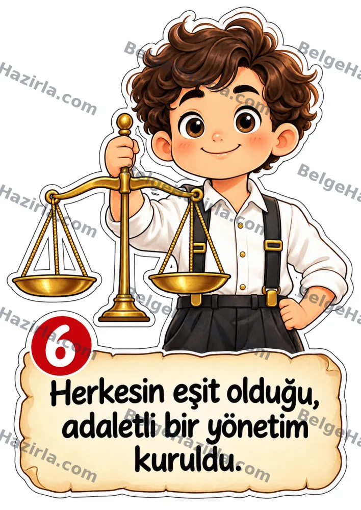 Gel Sana Cumhuriyeti Anlatayım Panosu | İlkokul görseli 7