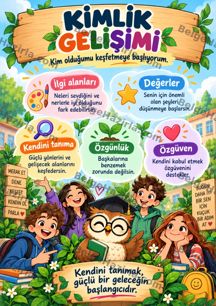 Gelişim Dönemi Özellikleri Panosu | Ortaokul ve Lise görseli 6