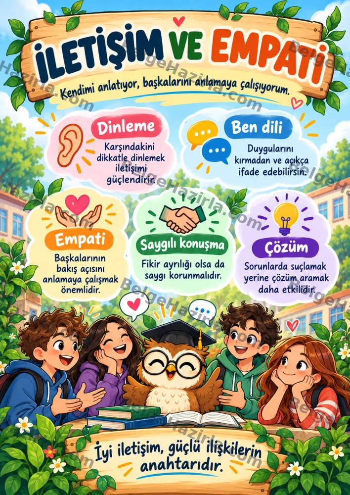 Gelişim Dönemi Özellikleri Panosu | Ortaokul ve Lise görseli 9
