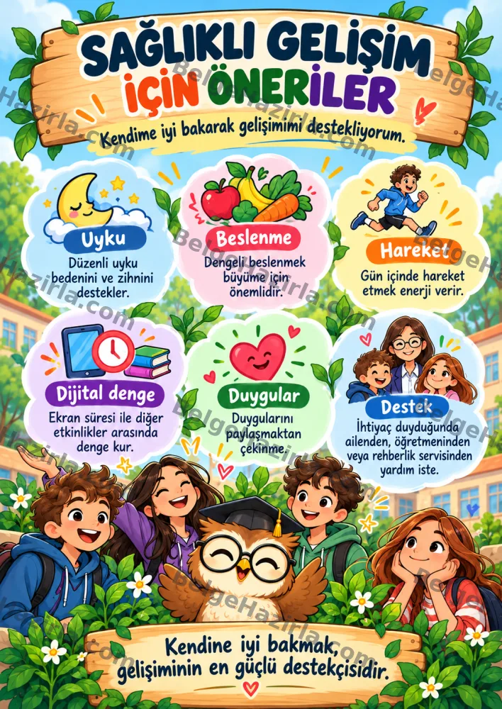 Gelişim Dönemi Özellikleri Panosu | Ortaokul ve Lise görseli 10