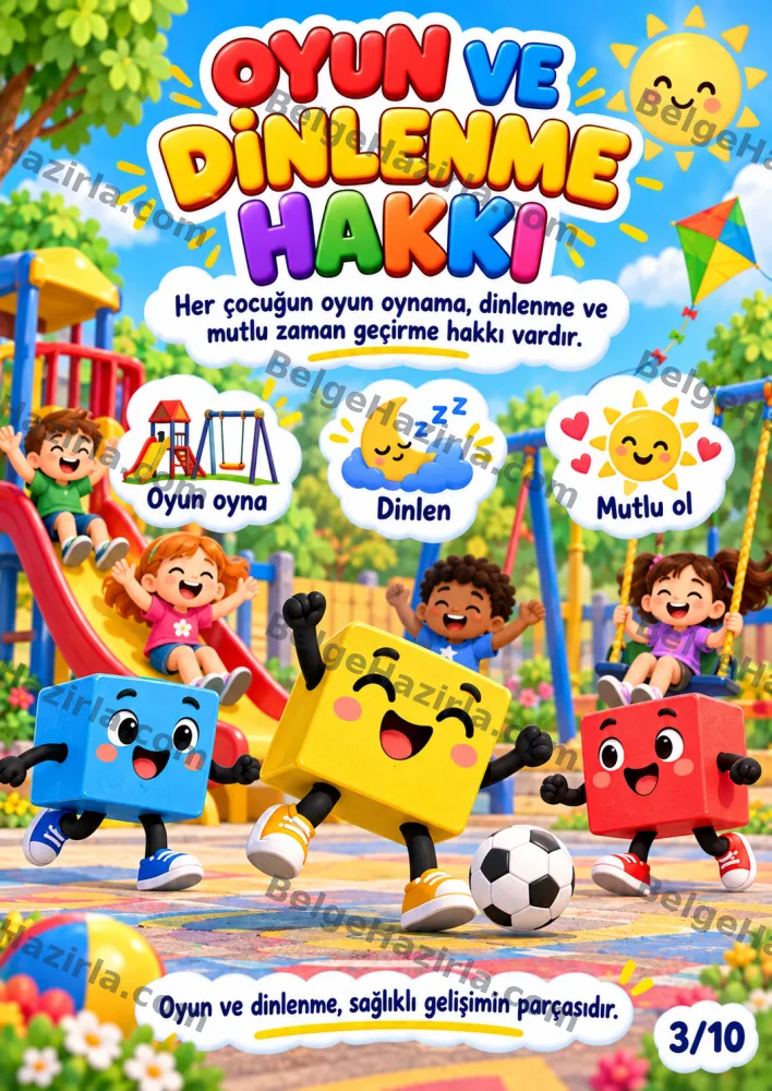 Hak ve Sorumluluklarını Bilme Panosu | Ortaokul Rehberlik görseli 3