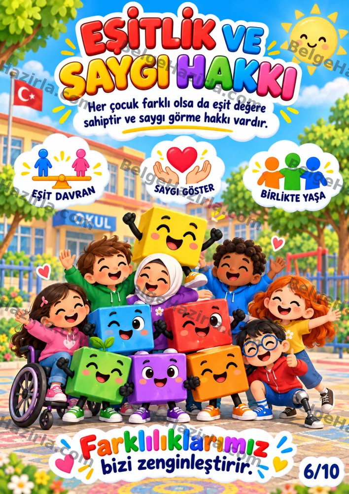 Hak ve Sorumluluklarını Bilme Panosu | Ortaokul Rehberlik görseli 6