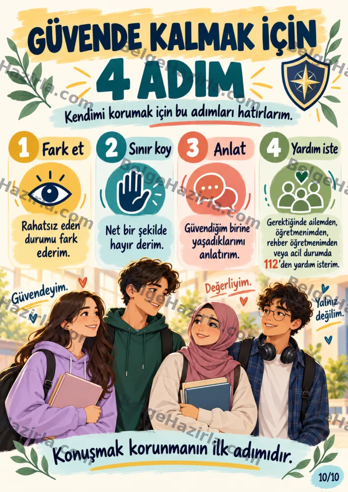 İhmal ve İstismardan Korunma Panosu | Lise Rehberlik görseli 10