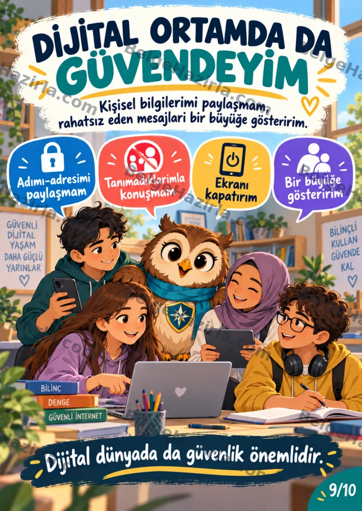 İhmal ve İstismardan Korunma Panosu | Ortaokul Rehberlik görseli 9