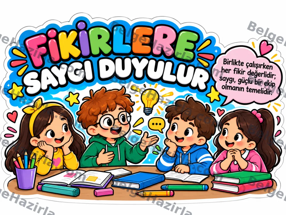 İş Birliği Geliştirme Panosu | İlkokul ve Ortaokul görseli 4