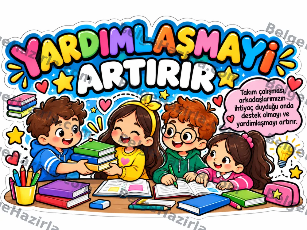 İş Birliği Geliştirme Panosu | İlkokul ve Ortaokul görseli 6