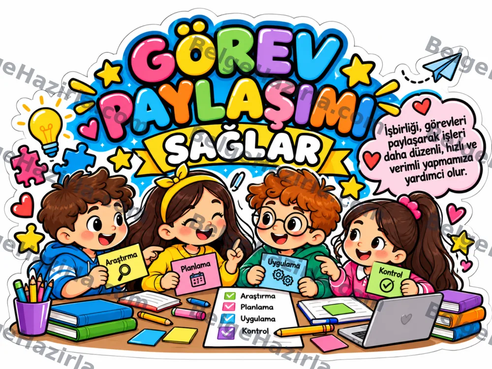 İş Birliği Geliştirme Panosu | İlkokul ve Ortaokul görseli 7