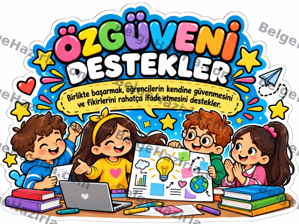 İş Birliği Geliştirme Panosu | İlkokul ve Ortaokul görseli 9