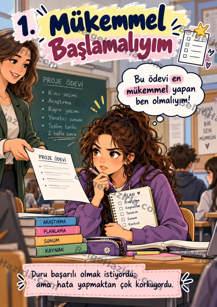 Mükemmeliyetçilik Panosu – Duru’nun Hikâyesi | Ortaokul ve Lise görseli 2