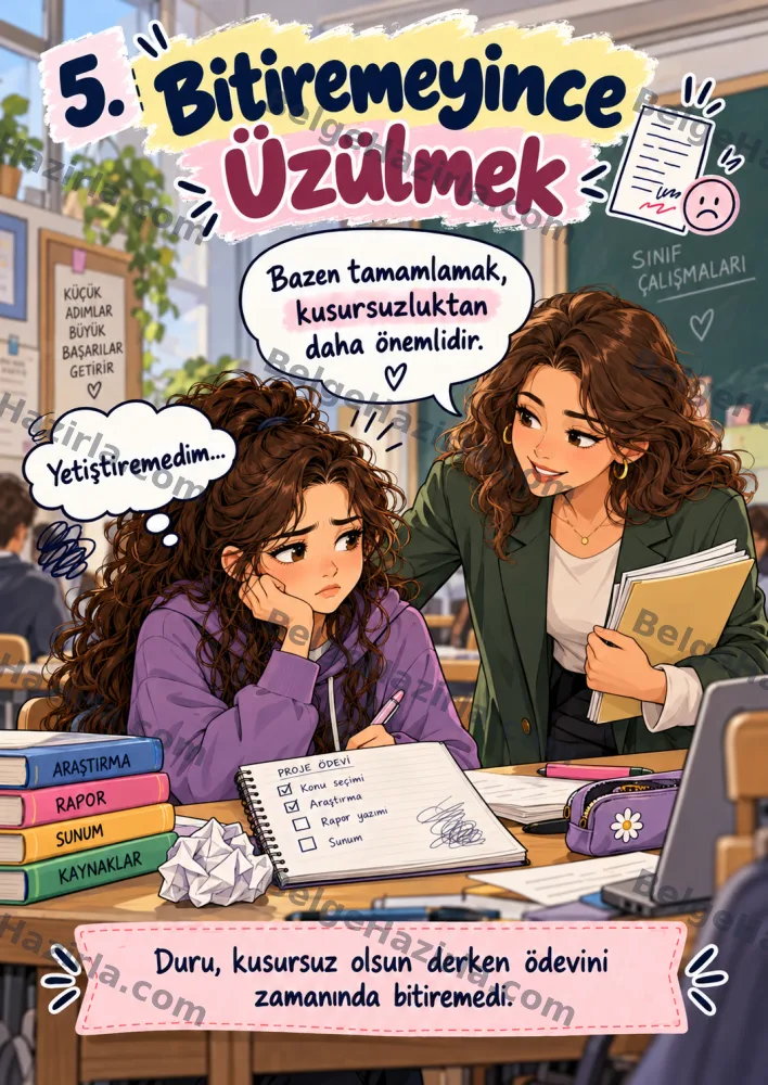 Mükemmeliyetçilik Panosu – Duru’nun Hikâyesi | Ortaokul ve Lise görseli 6