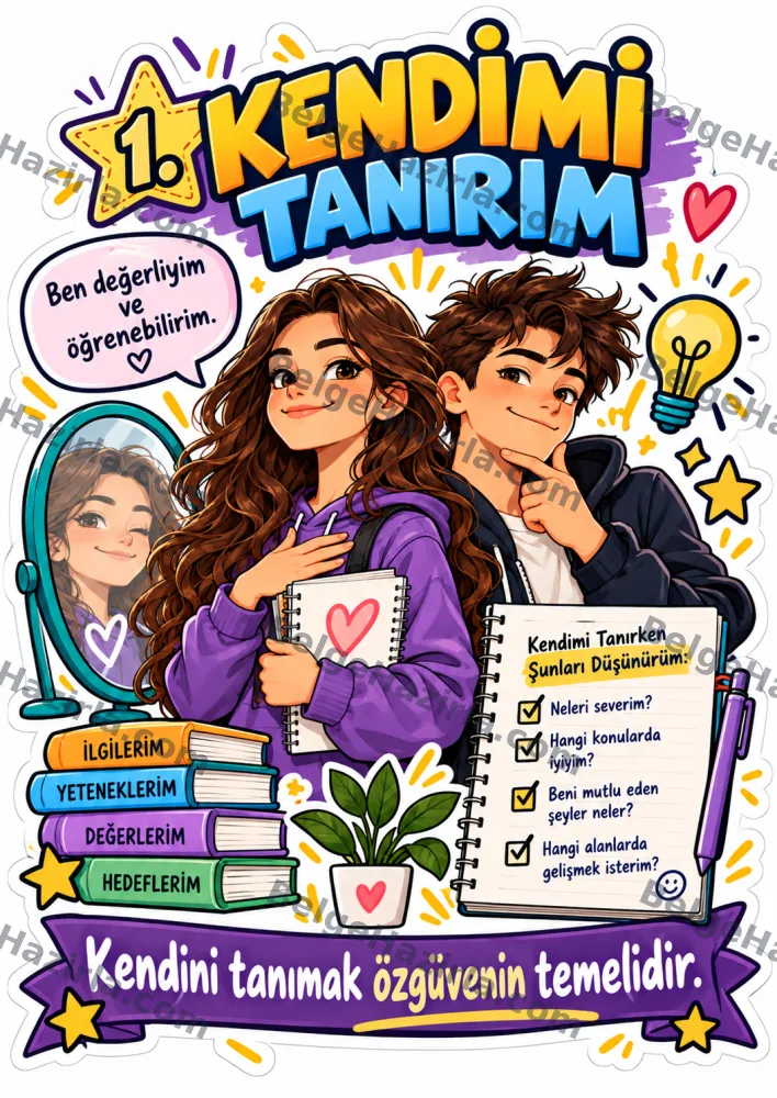 Özgüven Geliştirme Panosu | Ortaokul ve Lise görseli 2