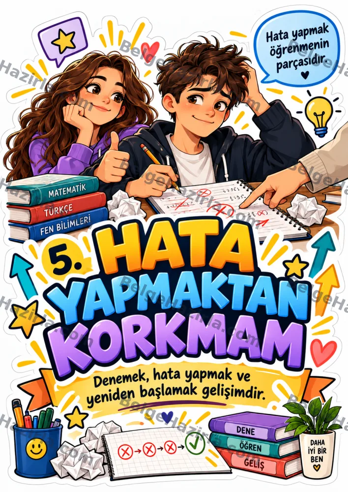 Özgüven Geliştirme Panosu | Ortaokul ve Lise görseli 6