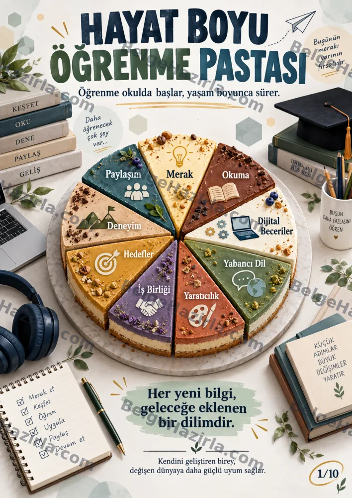 Yaşam Boyu Öğrenme Panosu | Lise Rehberlik görseli 1
